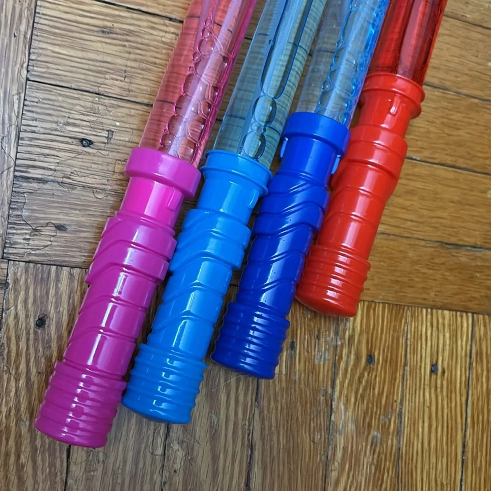 Choose 1 Colorful 11inch Bubble Wand!